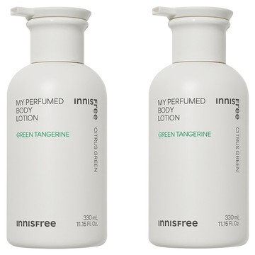INNISFREE 我的香氛身體乳液 柑橘  330ml  2瓶