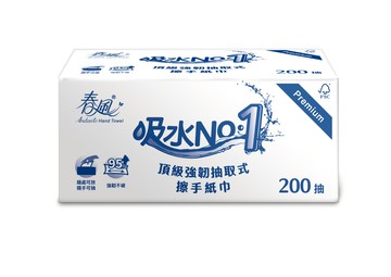 【蝦皮直營】春風頂級強韌擦手紙巾(200抽/1包)