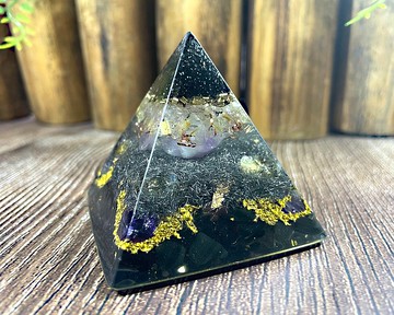 奧剛能量金字塔 | 可訂製 | 黑曜石 | 減少負能量 | 精美禮物