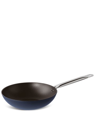 Sambonet - non-stick wok (28cm) - unisex - stainless steel/Aluminium - One Size - Blue