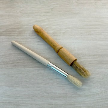 【P.R. CAFE】原木清潔毛刷 咖啡豆刷 長刷毛設計 磨豆機毛刷 手搖磨豆機毛刷 鍵盤 清潔死角 清潔刷