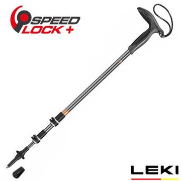 【LEKI】Wanderfreund Makalu 橡膠Ｔ字把鋁合金快扣健走杖(單支販售.含原廠橡膠頭).登山杖.枴杖/Speed Lock+鎖定裝置/65320811