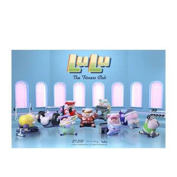 TOYZEROPLUS 罐頭豬LuLu運動系列盲盒手辦公仔盒玩 (單入隨機出貨)