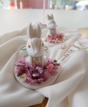 Miss。花謎  【兔子花園】擴香石