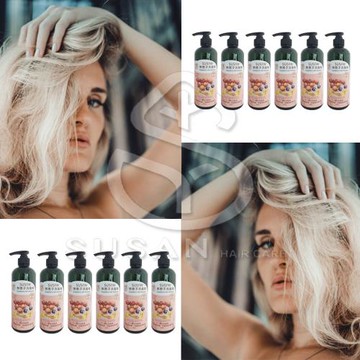舒珊SUSAN-無患子洗髮精750ml-十二入組