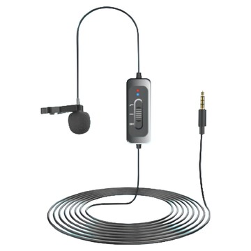 CKMOVA 全向電容式麥克風 線長8公尺 3.5mm TRRS接頭  LCM5  黑色