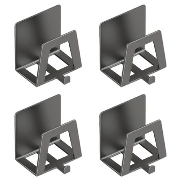 小麥購物 多功能瀝水架 Y673 29g  銀灰色  4個