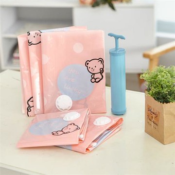 HR安室家 小熊真空壓縮袋加厚款13件組-BNF48A