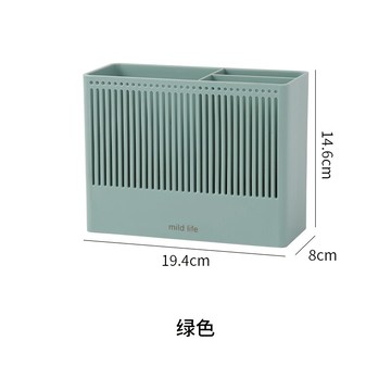 筷子筒/餐具桶 網紅筷子筒壁掛式免打孔家用廚房瀝水筷子桶筷子簍筷籠餐具收納盒【HZ68461】