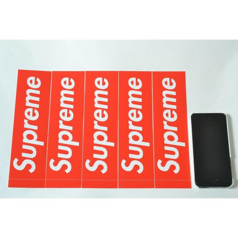 Supreme シュプリーム boxlogo ボックスロゴ ステッカー 10枚 - 小物