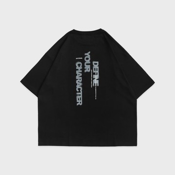 DYCTEAM - 定義自我 寬鬆五分袖TEE