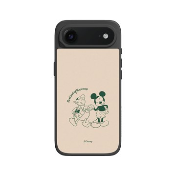 iPhone Air SolidX 黑 - 迪士尼-米奇 Mickey - 米奇與唐老鴨 - 碰拳