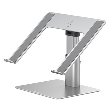 Baseus 倍思 高度可調節高品質金屬筆電支架  1個  銀色