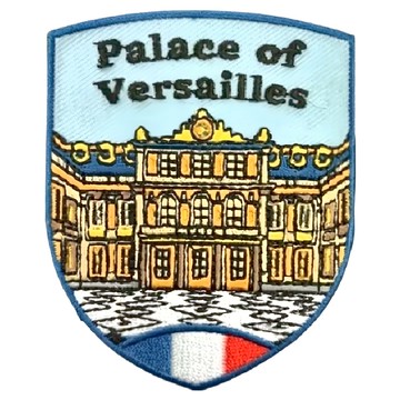 A-ONE 匯旺 地標造型刺繡  法國凡爾賽宮  1個