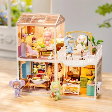 Rolife若來超級世界田園系列 積木拼裝模型diy小屋 生日禮物