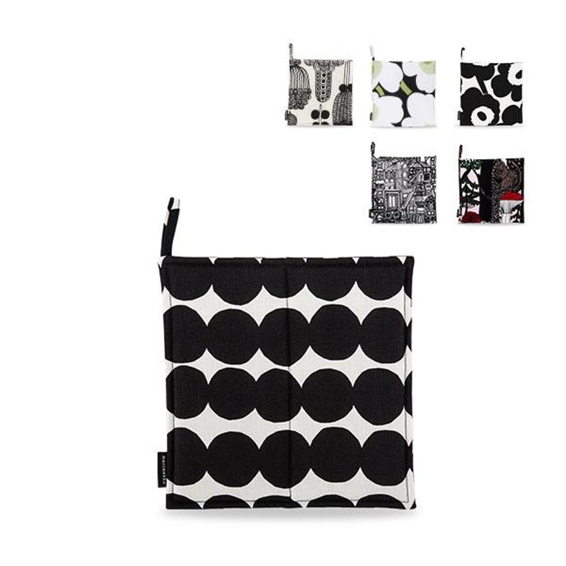 マリメッコ Marimekko ポットホルダー 鍋敷き 北欧 おしゃれ コットン