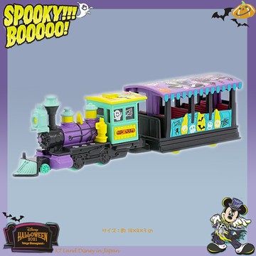 真愛日本 預購 鐵道火車 Spooky Boo !  限定 樂園小車 多美小車 tomica takara 模型小車 模型車 收藏 擺飾