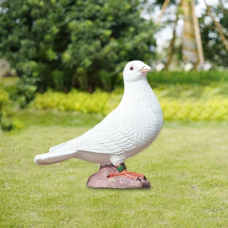 装飾シミュレーション鳩人工白鳩鳥の結婚式の飾りホームパーティーの