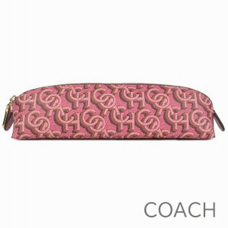 コーチ ペンケース 筆記用具入れ レディース COACH モノグラム 