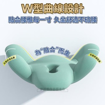 人體工學透氣護腰靠墊 太空記憶棉減壓靠墊 辦公室座椅靠背墊 汽車護腰墊