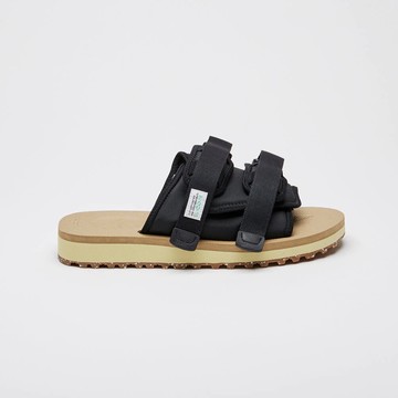 SUICOKE MOTO-CAB-ECO OG-056ECO 黑沙色 Vibram 抗菌內裡 Cordura鞋面 拖鞋