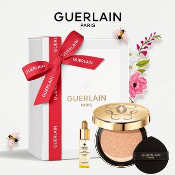 贈平衡油精華【Guerlain】嬌蘭24K純金絲光氣墊粉餅 SPF40 PA+++ 01N｜Lisa補妝神器｜高訂底妝｜畢業禮物