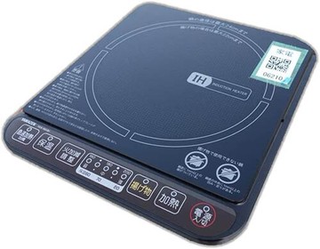 YAMAZEN【日本代購】山善 電磁爐IH烹飪器1400W 5檔調節YEA-140