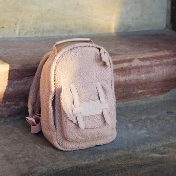小童幼兒外出背包 BACKPACK MINI Pink Bouclé 粉色捲捲