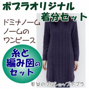 秋冬 ノームのワンピース 中級者 編み物キット 通販 Lineポイント最大1 0 Get Lineショッピング