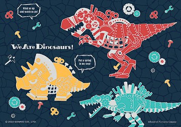 【拼圖貓】百耘圖 - WE ARE DINOSAURS! 機器恐龍 108片拼圖 HP0108-239