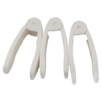 花生瓜子夾 Set 3  ABS材質  8x4.2cm  顏色隨機  3個