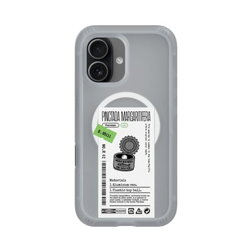 iPhone 17 AirX 流變灰 - Marine Debris - 鋁罐珠母貝