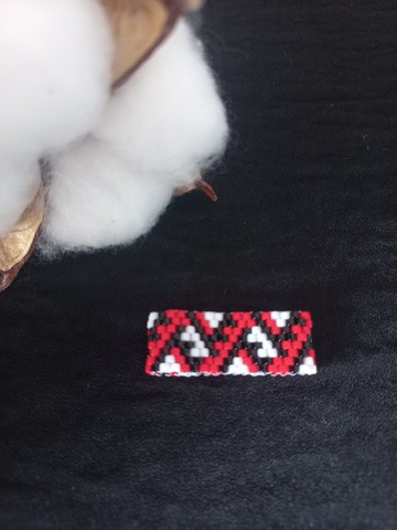 串珠戒指 Miyuki 刺繡 烏克蘭風手工飾品