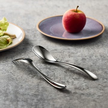 【有種創意】 - 日本山崎金屬 - HOME FESTA系列 - 不鏽鋼叉匙組(2件式)