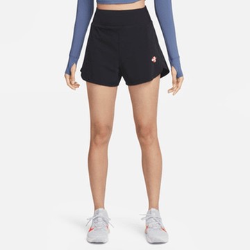 NIKE AS W NK DF HR 3IN BR SHORT GCE 女運動短褲-黑-FQ0695010