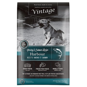 凡諦斯 Vintage 犬糧 海宴鮮魚 5LB 鯡魚 + 鮭魚 全犬糧 烘焙製成 營養豐富  1袋
