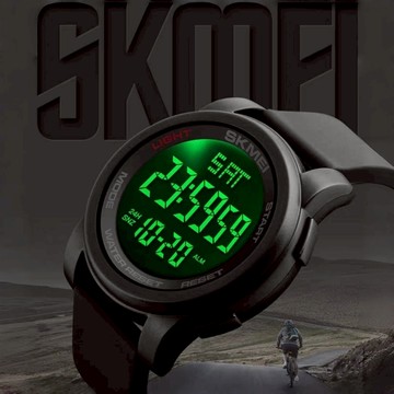 【時光刻度】SKMEI/時刻美 1257 防水電子錶 手錶 當兵手錶 WATCH 男錶 女錶 運動碼錶跑步計時鬧鐘