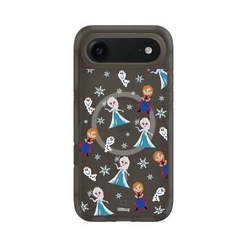 iPhone Air AirX 本質黑 - 迪士尼-公主系列 Disney Princess - 冰雪奇緣 - 角色集合