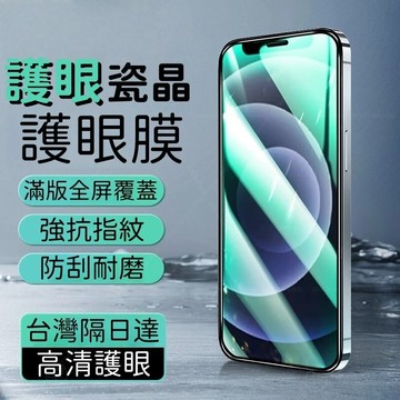 超清 玻璃貼 綠光膜 綠光防窺 適用於 蘋果 iPhone 16 15 14 13 12 11 pro max 保護貼