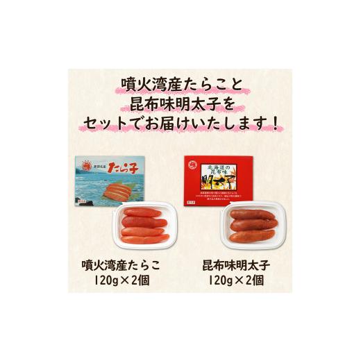 ふるさと納税 北海道 鹿部町 北海道産 たらこと明太子セット 計480g