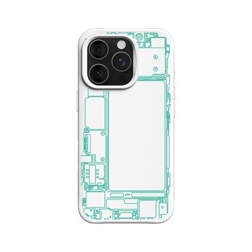 iPhone 16 Pro SolidX 白 - JOCR - Inside an iPhone - Green