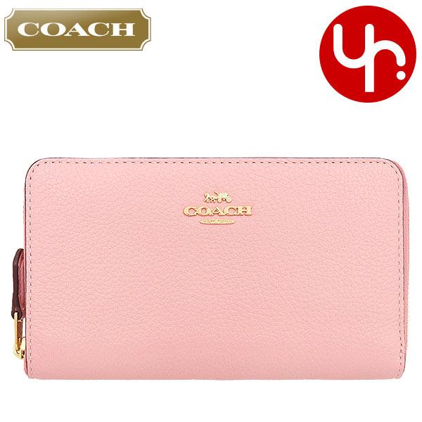 プレゼント定番【新品未使用】COACH 折財布 ラグジュアリー 白 ピンク