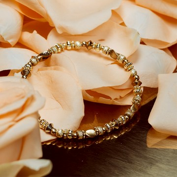 天際花海｜純黃銅手鍊 C1592