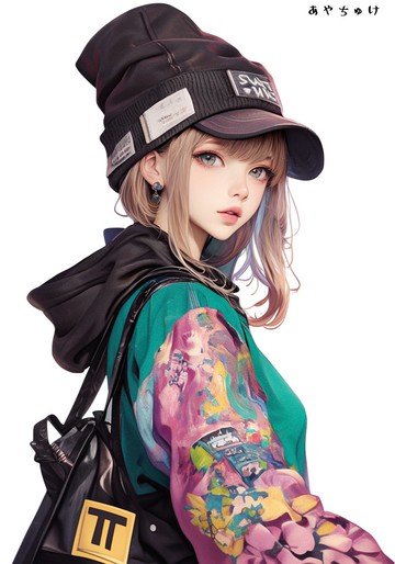 【11月新品】07-105-0041 人物貼紙 冬日女孩