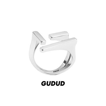 官方正品致命游戲阮瀾燭同款純銀幾何戒指夏之光單身指環高級感