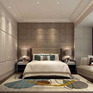 【山德力】 現代抽象地毯 200x290cm 米雅