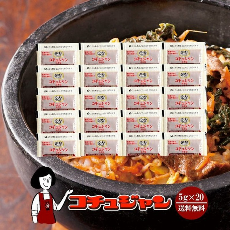 616円 日本最大のブランド テーオー コリアンコチジャン 5g×100入り