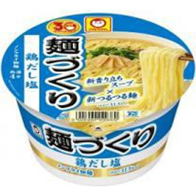 東洋水産 マルちゃん 麺づくり 鶏だし塩 87g×12個入