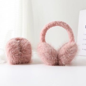 艾米戀 冬季保暖 防寒耳罩 可摺疊 可愛護耳 毛絨防凍耳包耳套 高顏值 耳朵耳暖