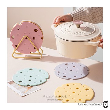 [周大叔 台灣現貨] 矽膠隔熱墊 矽膠杯墊 隔熱墊鍋墊 杯墊架